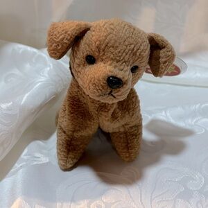 Ty Beanie Baby Brown “Tuffy” Puppy